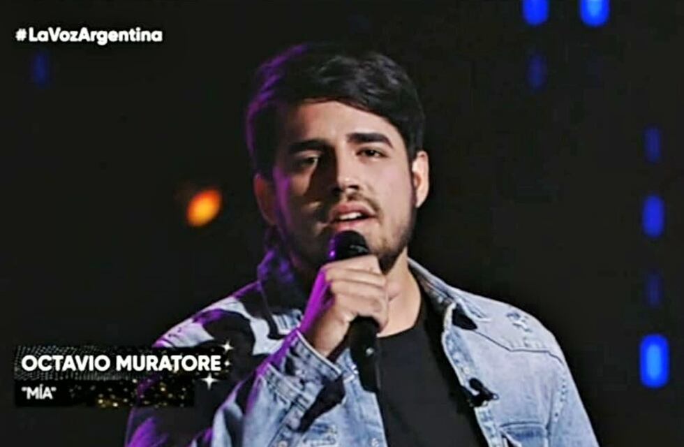 El santiagueño Octavio Muratore “noqueó” a su contrincante y continúa en La Voz Argentina