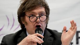 Javier Milei, presidente de Argentina. (AP)