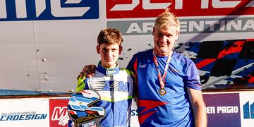 Fausto Arnaudo piloto karting Arroyito