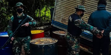 Eldorado: secuestran combustible de contrabando.