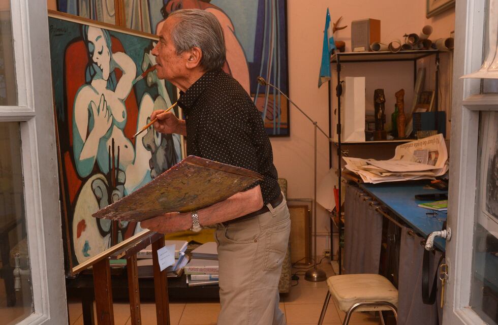 Nos dejó un grande del arte mendocino: falleció el maestro José Bermúdez