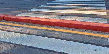 El obstáculo que deben sortear los peatones.