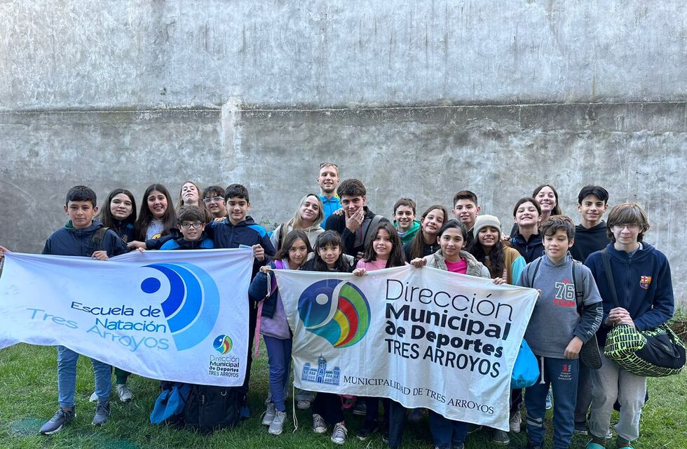 Participación de la Escuela Municipal de Natación en la 1° fecha de la Liga Regional 2024