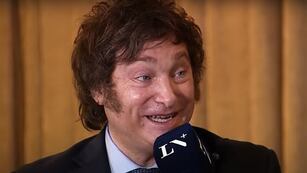Javier Milei en LN+.