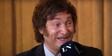 Javier Milei en LN+.