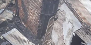 Incendio consumió una casa en El Soberbio.