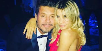 Marcelo Tinelli y Guillermina Valdés