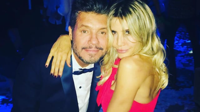 Marcelo Tinelli y Guillermina Valdés
