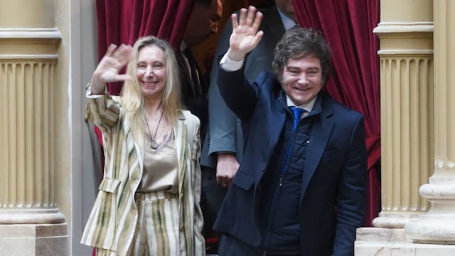 Con la presencia de Milei, juraron los diputados electos y Menem fue reelecto como presidente FOTO GUILLERMO RODRIGUEZ ADAMI