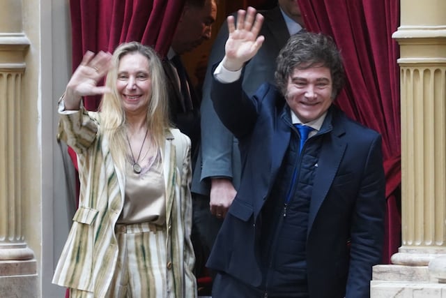 Con la presencia de Milei, juraron los diputados electos y Menem fue reelecto como presidente FOTO GUILLERMO RODRIGUEZ ADAMI