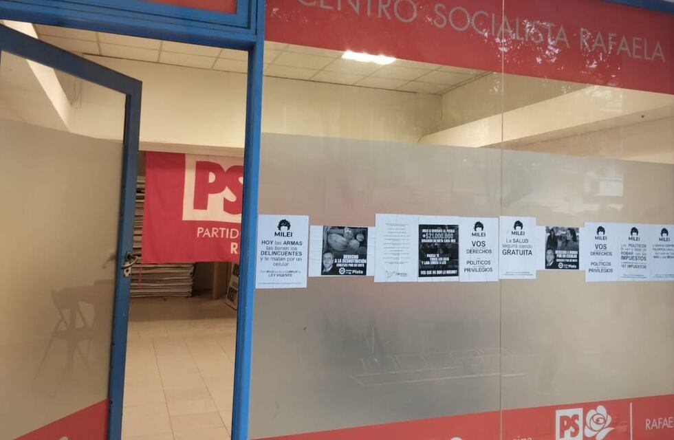 El Partido Justicialista repudió el ataque a la sede del Socialismo en Rafaela