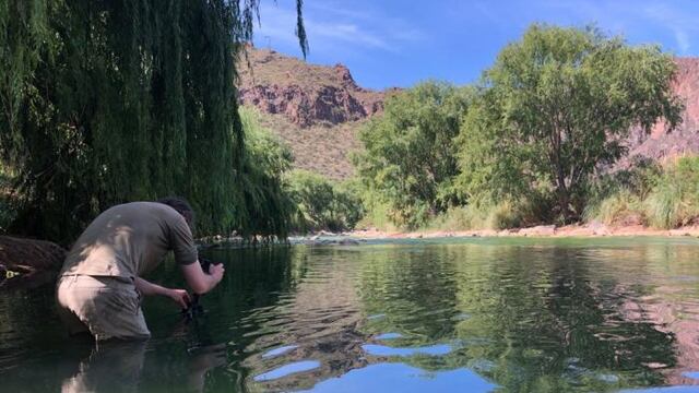 Algunos de los lugares que recorrieron durante la filmación del documental sobre el río Atuel y dio vida a un videojuego educativo.