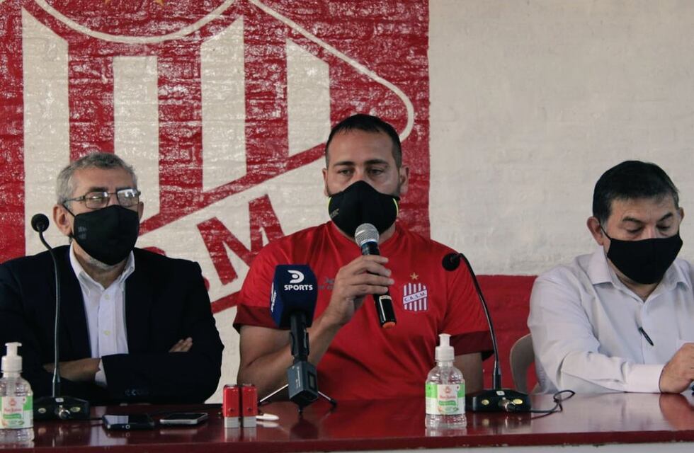 Pablo De Muner fue presentado como DT de San Martín