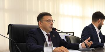 El presidente del Concejo Municipal de Rafaela, Lisandro Mársico