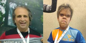 Héctor Jorge en Ajedrez Adultos Mayores de 60 años y Ezequiel Brito en Tenis de Mesa PCD; obtuvieron medallas de Plata
