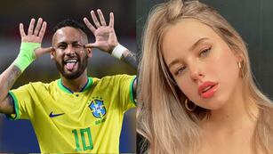 La jugada de Neymar: Coti Romero lo expuso y mostró la táctica que usó para conquistarla