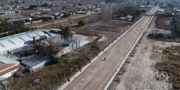 Están en la última etapa para habilitar la avenida.