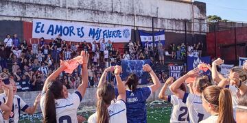 Natalia Grella de Arroyito en el femenino de Talleres