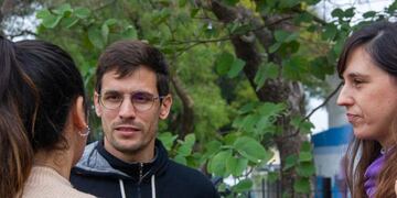 Leo Viotti de recorrida por los barrios