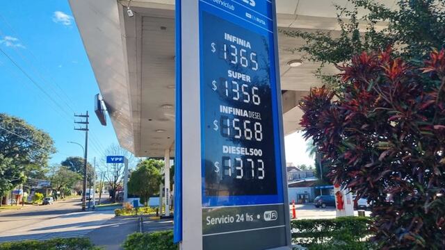 Aumento de combustibles en Misiones: la nafta súper ya cuesta $1356 y rigen nuevos descuentos por horario.