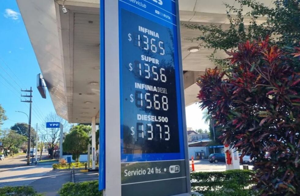 Aumento de combustibles en Misiones: la nafta súper ya cuesta $1356 y rigen nuevos descuentos por horario