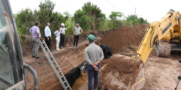 Las obras que se concretan cerca de Rafaela.