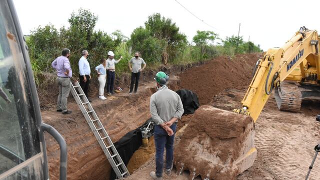 Las obras que se concretan cerca de Rafaela.