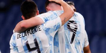 Argentina quedó eliminada en fútbol masculino de Tokio 2020.