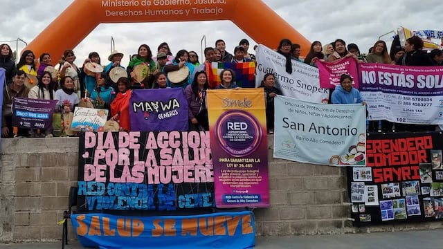 Amplia concurrencia respondió a la convocatoria del Consejo Provincial de Mujeres, la Igualdad de Género y el respeto a las Diversidades y de la Red Comunitaria e Institucional contra la Violencia de Género.