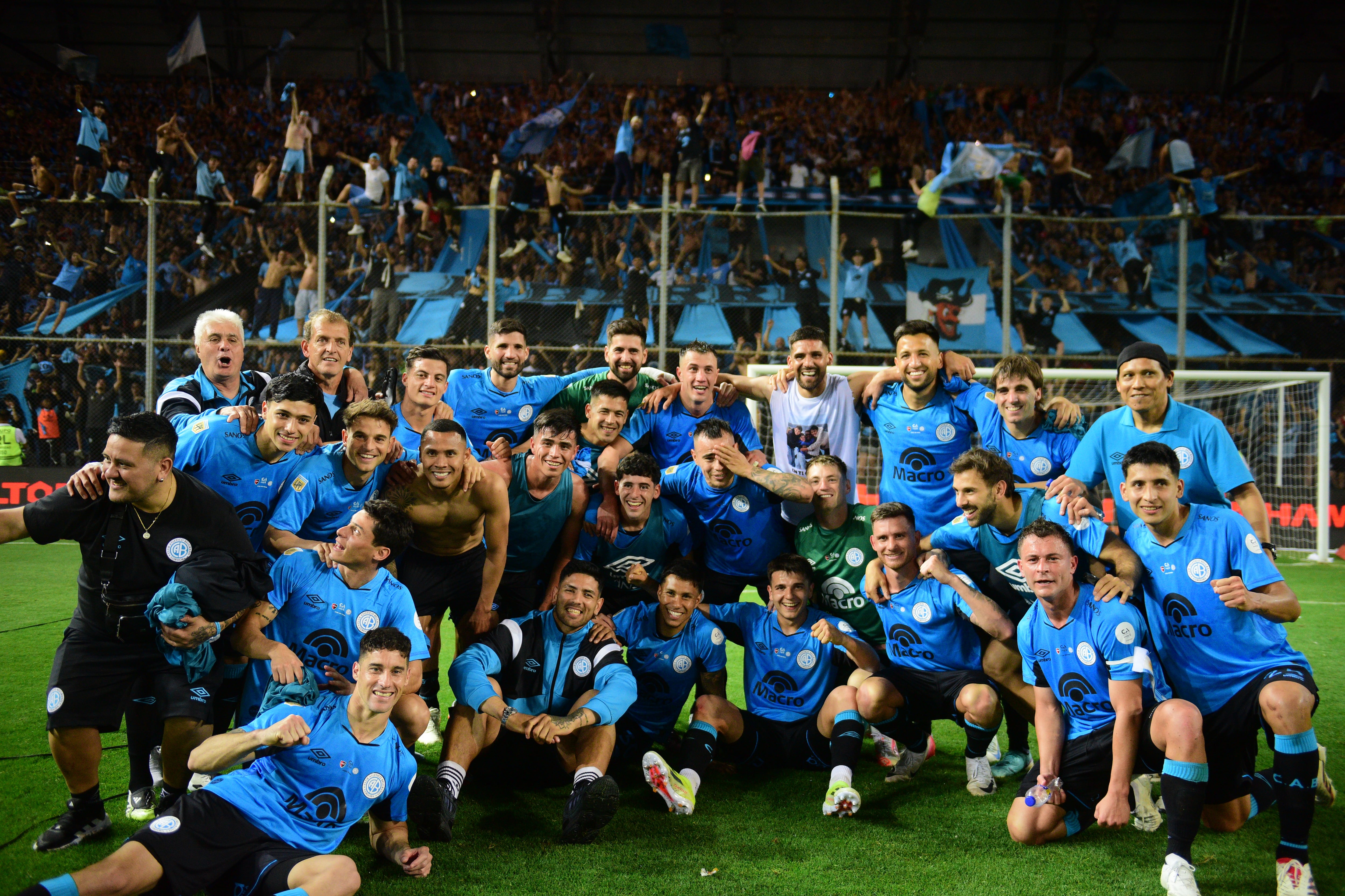 Partido Belgrano vs Newells Old Boys por cuartos de final de Copa Argentina en San Luis. (Jose Hernandez / La Voz)