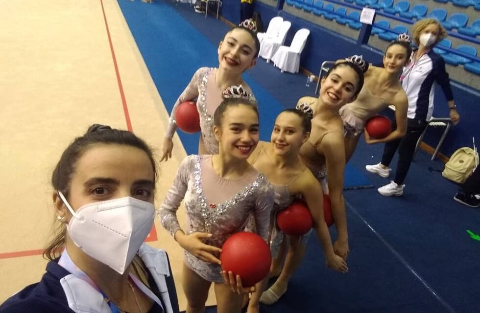 Gimnasia rítmica: el equipo de San Luis clasificó para los Juegos de Cali 2021