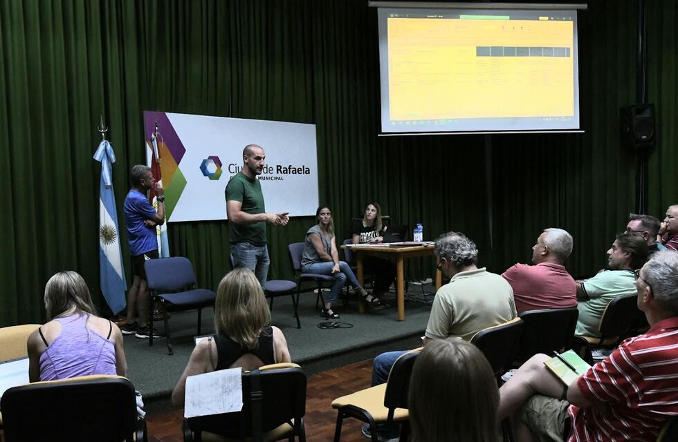 Se conforman las distintas disciplinas para la Fiesta del Deporte de Rafaela