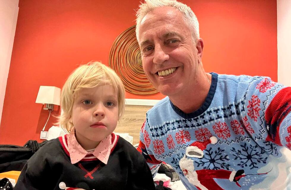 Mirko, el hijo de Marley, enterneció las redes haciendo manualidades: “Momentos creativos”