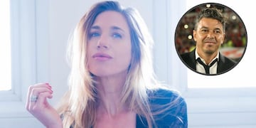 Alina Moine habló sobre los rumores que la vinculan sentimentalmente con Marcelo Gallardo.