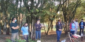 El acto en el Instituto Hindenburg se dentro del marco del Día Mundial del Medio Ambiente.