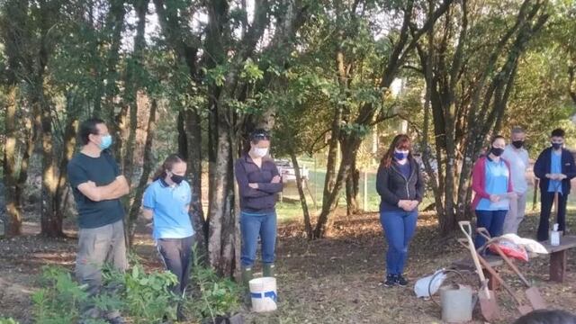 El acto en el Instituto Hindenburg se dentro del marco del Día Mundial del Medio Ambiente.