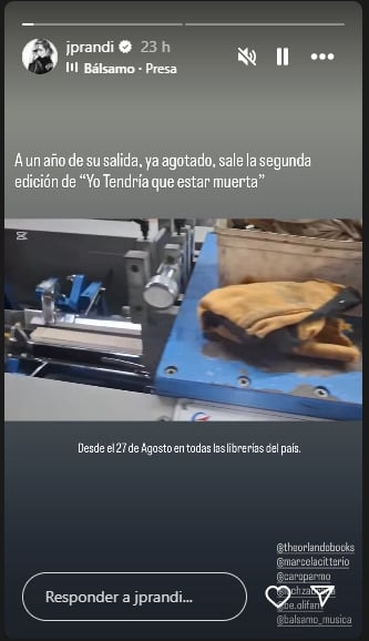 El anuncio de Julieta Prandi tras la condena a su exmarido