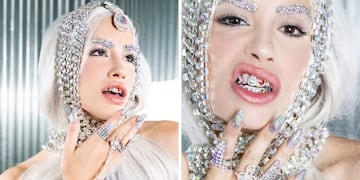 Piercings dentales: la polémica moda de usar “brishitos” en los dientes que arrasa entre las famosas.