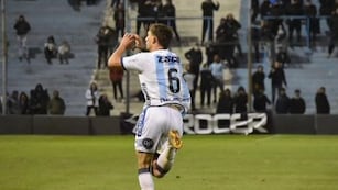 Kevin Jappert, promisorio defensor del Atlético de Rafaela. Lo quería Talleres, se lo llevó Barracas Central (La Voz archivo).