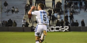 Kevin Jappert, promisorio defensor del Atlético de Rafaela. Lo quería Talleres, se lo llevó Barracas Central (La Voz archivo).