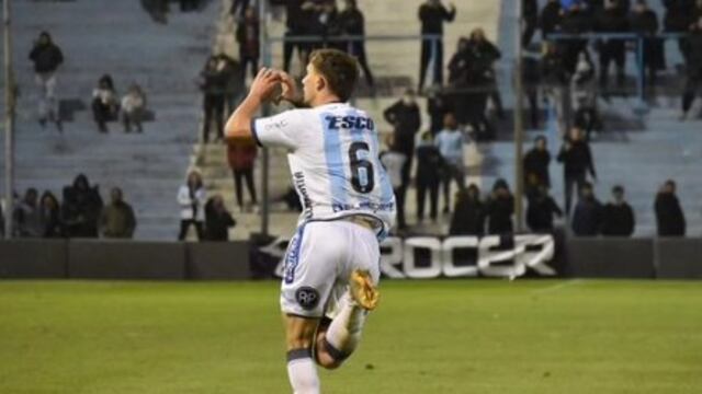 Kevin Jappert, promisorio defensor del Atlético de Rafaela. Lo quería Talleres, se lo llevó Barracas Central (La Voz archivo).