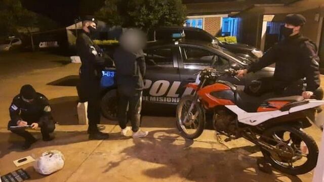 Marihuana incautada en Oberá y Campo Viera.