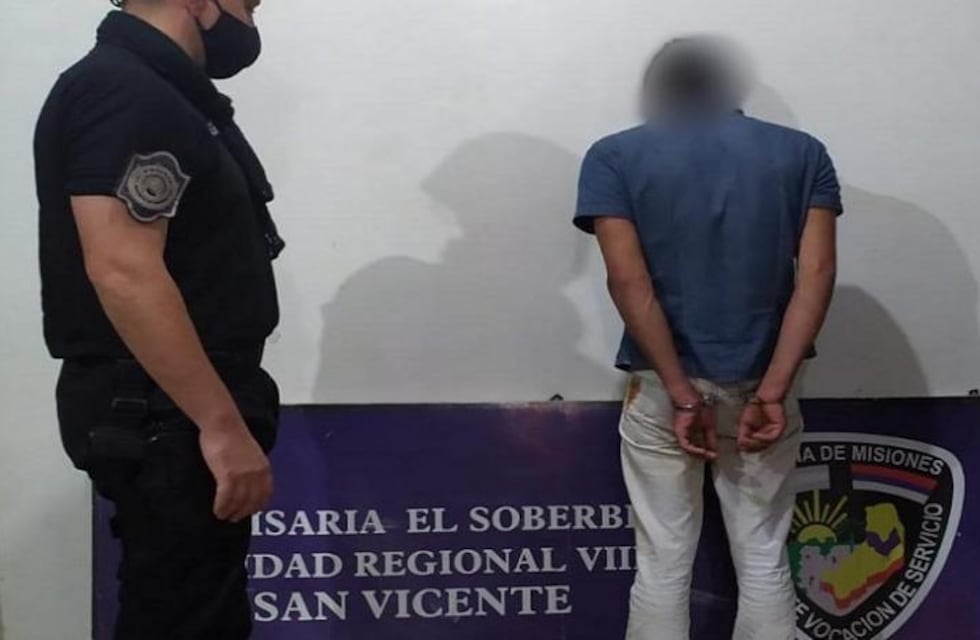 Joven terminó detenido por violencia de género en El Soberbio