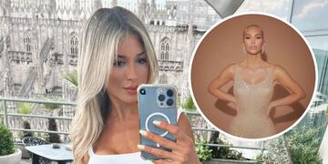 Agustina Gandolfo tildó a Kim Kardashian de “descerebrada” por bajar de peso para entrar en el vestido de Marilyn Monroe.