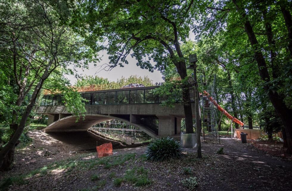 Avanzan las obras de recuperación de la Casa Sobre el Arroyo