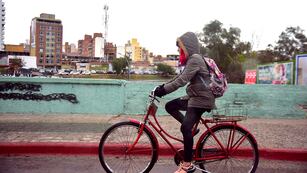 El frío comenzó a instalarse en la provincia de Córdoba en los últimos días de mayo. (Pedro Castillo / La Voz)