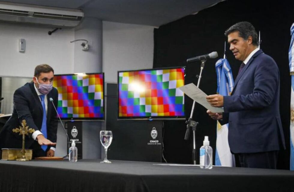 Asumió Pérez Pons como ministro de Planificación, Economía e infraestructura del Chaco