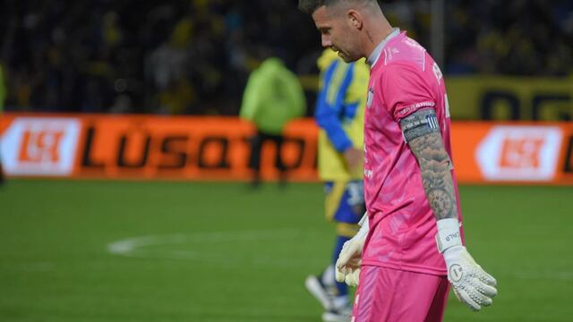 Guido Herrera dio la cara, pidió disculpas y se hizo responsable del presente de Talleres (Fotobaires).