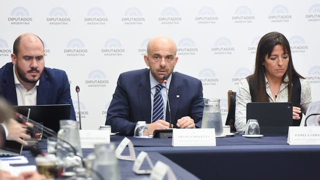 El secretario de Transporte, Franco Mogetta, en la Cámara de Diputados (Foto: HCDN)