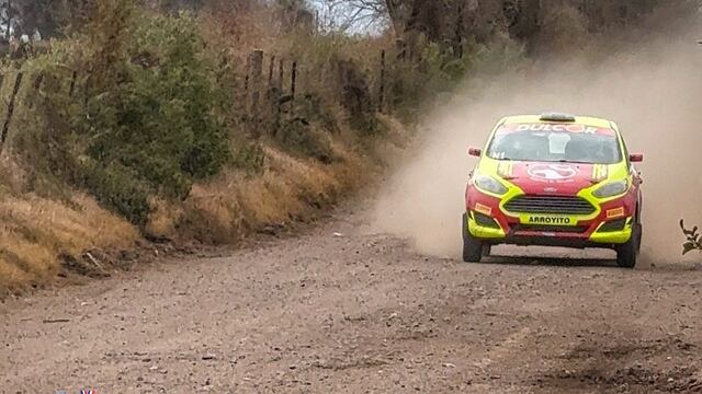 Mario y Nicolás Bruno Arroyito rally cordobés